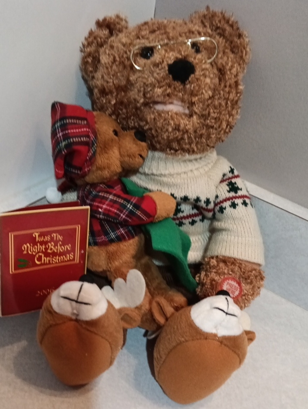 Avon Twas The Night Before Christmas Story Bear